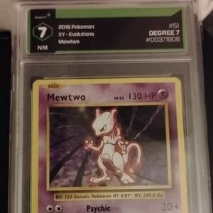 Pokemon Mewtwo Graded Card #7 NM